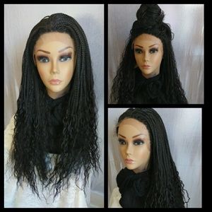 Gorgeous!!!! Braid and Waves Synthetic Lace Wig